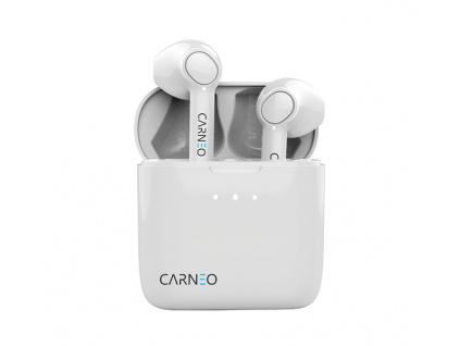 CARNEO S8 Bluetooth Sluchátka - white, 8588007861227