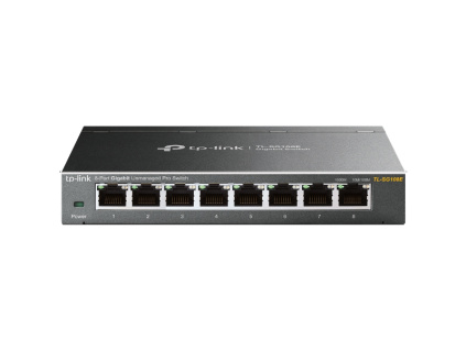 TP-Link TL-SG108E 8portový gigabitový switch, TL-SG108E