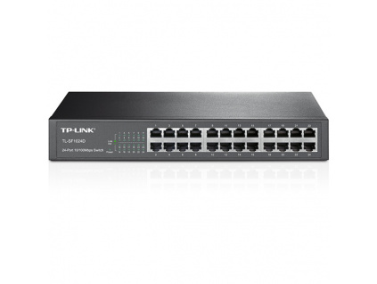 TP-Link TL-SF1024D/ switch 24x 10/100Mbps/ 13"desktop/rackmount, TL-SF1024D