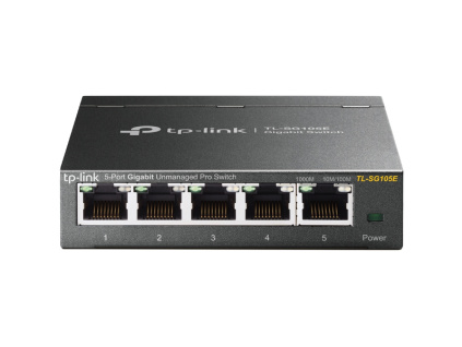 TP-Link TL-SG105E 5portový gigabitový switch, TL-SG105E