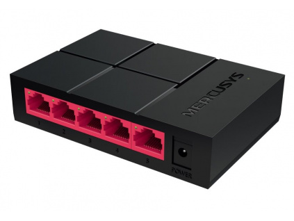 Mercusys MS105G - 5-portový gigabitový stolní switch, MS105G