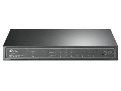 TP-Link TL-SG2008P - JetStream 8-Port Gigabit Smart Switch/ 4x PoE+, TL-SG2008P