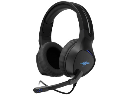 HAMA uRage gamingový headset SoundZ 400/ drátová sluchátka + mikrofon/ USB/ citlivost 115 dB/ černý, 186010