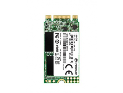 TRANSCEND MTS430S 128GB SSD disk M.2, 2242 SATA III 6Gb/s (3D TLC), 560MB/s R, 380MB/s W, TS128GMTS430S