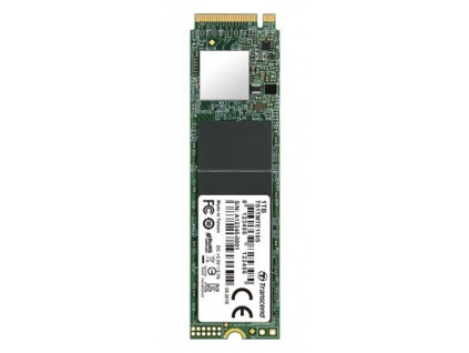 TRANSCEND MTE110S 1TB SSD disk M.2 2280, PCIe Gen3 x4 NVMe 1.3 (3D TLC), 1700MB/s R, 1400MB/s W, TS1TMTE110S