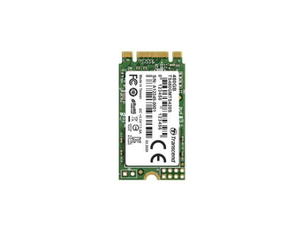 TRANSCEND MTS420S 480GB SSD disk M.2 2242, SATA III (3D TLC), 530MB/s R, 480MB/s W, TS480GMTS420S