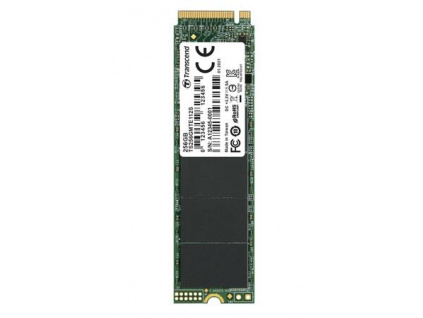 TRANSCEND MTE112S 256GB SSD disk M.2 2280, PCIe Gen3 x4 NVMe 1.3 (3D TLC), single sided, 1600MB/s R, 800MB/s W, TS256GMTE112S