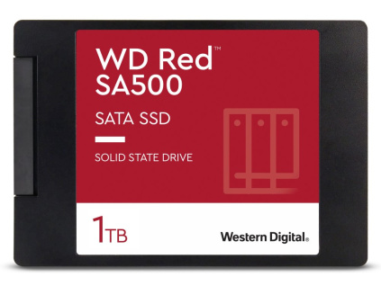 WD RED SSD SA500 1TB / Interní / 2,5" / SATAIII / 3D NAND, WDS100T1R0A