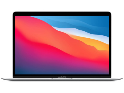 Apple MacBook Air 13'',M1 chip with 8-core CPU and 7-core GPU, 256GB,8GB RAM - Silver, mgn93cz/a