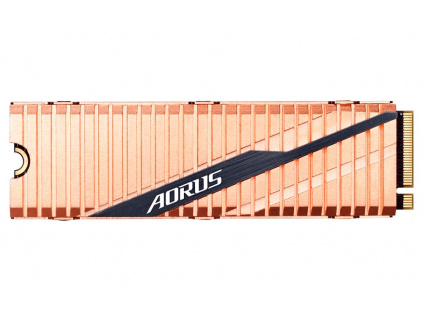 GIGABYTE AORUS NVMe Gen 4 SSD 500GB / Interní / PCIe Gen4x4 M.2 2280 / 3D TLC, GP-ASM2NE6500GTTD