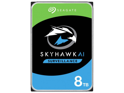 Seagate SkyHawk AI 8TB HDD / ST8000VE001 / Interní 3,5" / 7200 RPM / SATA 6Gb/s / 256 MB, ST8000VE001