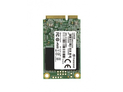 TRANSCEND MSA230S 128GB SSD disk mSATA, SATA III 6Gb/s (3D TLC), 550MB/s R, 400MB/s W, TS128GMSA230S