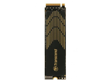 TRANSCEND MTE240S 1TB SSD disk M.2 2280 with Heatsink, PCIe Gen4 x4 NVMe 1.4 (3D TLC), 3800MB/s R, 3200MB/s W, TS1TMTE240S