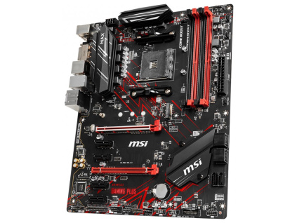 MSI B450 GAMING PLUS MAX / B450 / AM4 / 4x DDR4 DIMM / M.2 / DVI-D / HDMI / ATX, B450 GAMING PLUS MAX