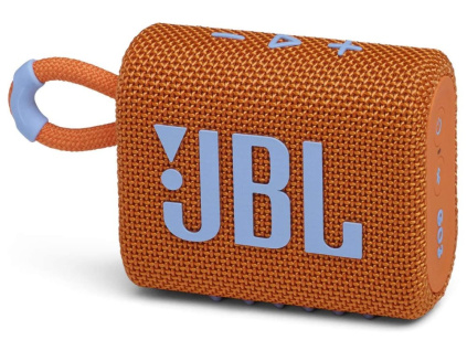 JBL GO 3/ BT/ 4,2W/ IP67/ Výdrž až 5 hodin/ Oranžový, JBLGO3ORG