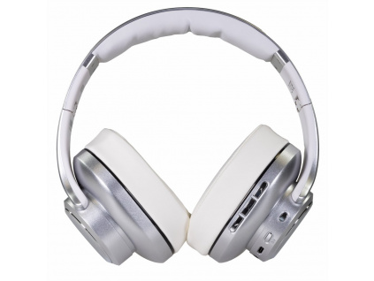 EVOLVEO SupremeSound 8EQ, Bluetooth sluchátka s reproduktorem a ekvalizérem 2v1, stříbrné, SD-8EQ-SL