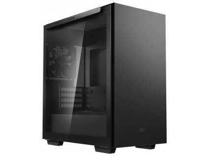 DEEPCOOL skříň Macube 110 / Micro ATX / 120mm fan / 2xUSB 3.0 / prosklená bočnice s magnetickým uchycením / černá, R-MACUBE110-BKNGM1N-G-1