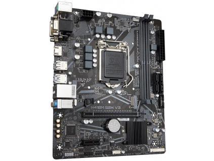 GIGABYTE H410M S2H V3 / Intel H510 / LGA1200 / 2x DDR4 DIMM / M.2 / VGA / DVI-D / HDMI / mATX, H410M S2H V3