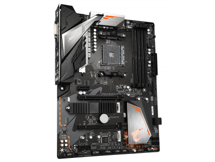 GIGABYTE B450 AORUS ELITE V2 / AMD B450 / AM4 / 4x DDR4 / DVI-D / HDMI / M.2 / ATX, B450 AORUS ELITE V2