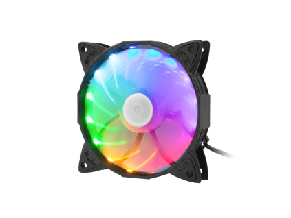 Ventilátor Genesis Hydrion 130, dúhové LED podsvícení, 120mm, NGF-1165