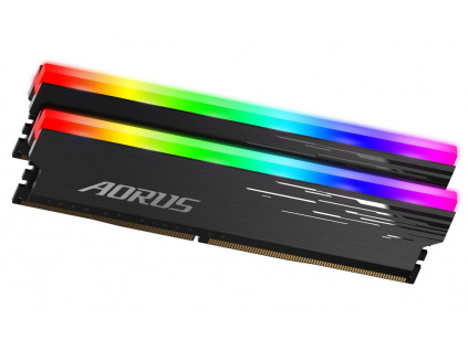 GIGABYTE AORUS 16GB DDR4 3333MHz / DIMM / CL18 / 1,35V / Heat Shield / RGB / KIT 2x 8GB, GP-ARS16G33