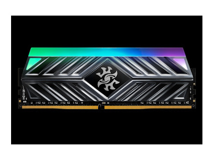 8GB DDR4-3200MHz ADATA XPG D41 RGB CL16 šedá, AX4U32008G16A-ST41
