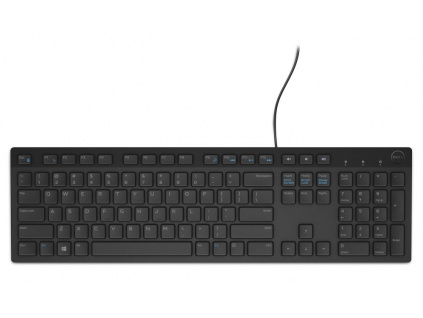 DELL KB-216/ rumunská rozšírená multimediální klávesnice USB (QWERTZ)/ romanian, 580-ADHH