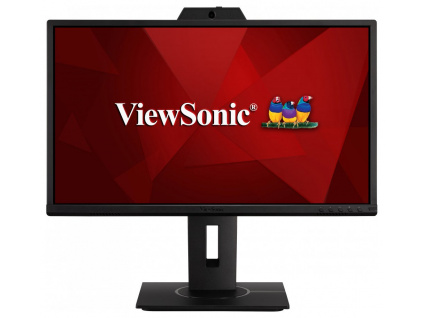 ViewSonic VG2440V / 24"/ IPS/ 16:9/ 1920x1080/ 5ms/ 250cd/m2/ DP/ HDMI/ VGA/ USB/ PIVOT/ Repro / webcam / mikrofón, VG2440V
