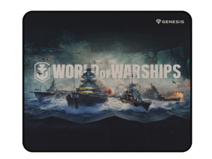 Herní podložka pod myš Genesis CARBON 500 WORLD of WARSHIPS ARMADA, M 30x25cm, NPG-1736