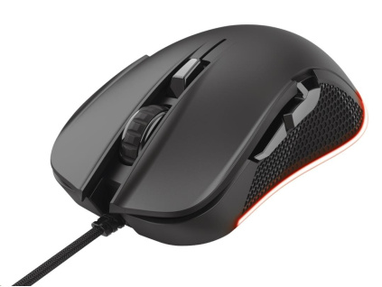 TRUST myš GXT 922 YBAR Gaming Mouse, optická, USB, černá, 24309