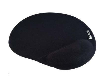 C-TECH podložka pod myš gelová MPG-03, černá, 240x220mm, MPG-03BK