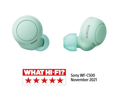 Sony True Wireless WF-C500, zelená, WFC500G.CE7