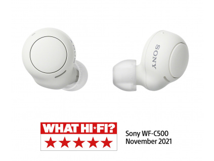 Sony True Wireless WF-C500,bílá, WFC500W.CE7