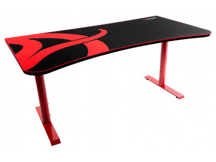 AROZZI herní stůl ARENA Gaming Desk/ černočervený, ARENA-RED