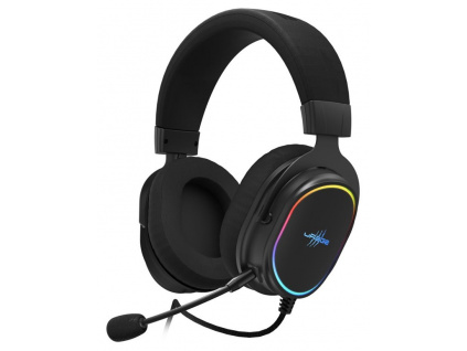 HAMA uRage gamingový headset SoundZ 800 7.1/ drátová sluchátka + mikrofon/ USB/ citlivost 98 dB/ černý, 186024