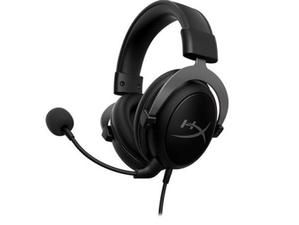 HP HyperX Cloud II - Pro Gaming Headset (Gun Metal) - stříbrný, 4P5L9AA