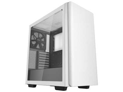 DEEPCOOL skříň CK500 ATX / 2x140 mm fan / 2xUSB 3.0 / USB-C bílá, R-CK500-WHNNE2-G-1