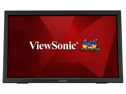 ViewSonic TD2223 / 22"/ IR Touch/ TN / 16:9/ 1920x1080/ 5ms / 250cd/m2 / DVI / HDMI/ VGA / USB/ Repro / Bookstand, TD2223