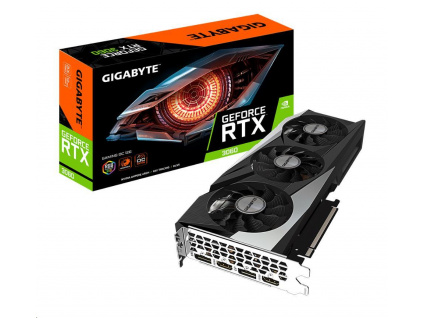 GIGABYTE VGA NVIDIA GeForce RTX 3060 GAMING OC 12G LHR Rev. 2.0, RTX 3060 LHR, 12GB GDDR6, 2xDP, 2xHDMI, GV-N3060GAMING OC-12GD 2.0