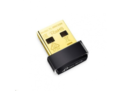 TP-Link TL-WN725N [Bezdrátový nano USB adaptér N s rychlostí 150 Mbit/s], TL-WN725N