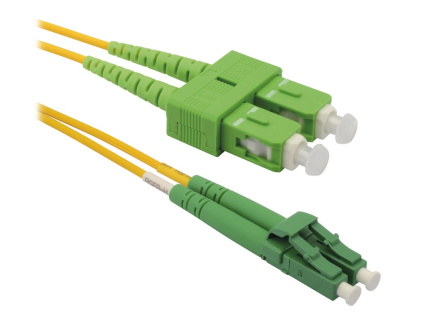 XtendLan FO patch LC/APC-SC/APC 1m 9/125 duplex, G.652d, FOP-LCASCA-D-1-9