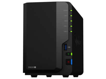 Synology DS220+ 2x SATA, 2GB DDR4, 2x USB 3.0, 2x Gb LAN, DS220+