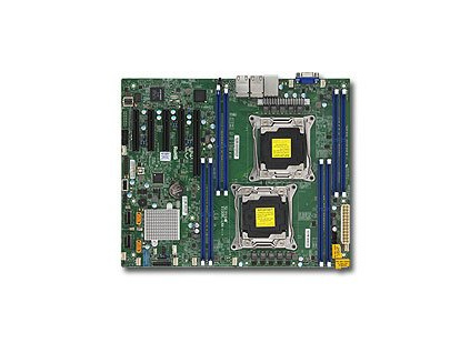 SUPERMICRO MB 2xLGA2011-3, iC612 8x DDR4 ECC,10xSATA3,(PCI-E 3.0/1,2,1(x16,x8,x4)PCI-E 2.0/1(x4),4x LAN,IPMI, MBD-X10DRL-LN4-O
