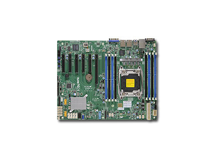 SUPERMICRO MB 1xLGA2011-3, iC612 8x DDR4 ECC,10xSATA3,(PCI-E 3.0/1,2,1(x16,x8,x4) PCI-E 2.0/1,1(x2,x4),2x LAN,IPMI, MBD-X10SRi-F-O