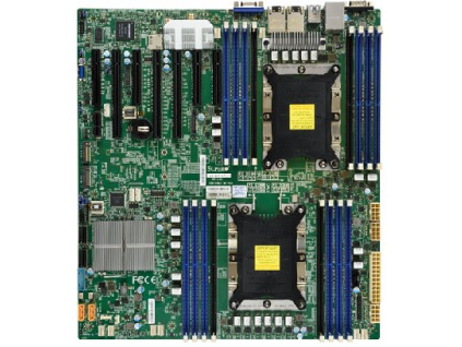 SUPERMICRO MB 2xLGA3647, iC624, 16x DDR4 ECC, 10xSATA3, 2x M.2 (NVMe), PCI-E 3.0/3,4(x16,x8), 2x 10Gb LAN, IPMI, MBD-X11DPH-T-O