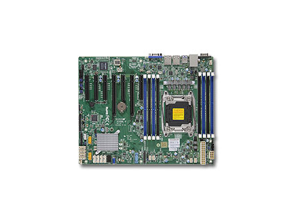 SUPERMICRO MB 1xLGA2011-3, iC612,8x DDR4 ECC,10xSATA3,(PCI-E 3,0 4,2 (x8,x4),2x LAN,IPMI, MBD-X10SRL-F-O