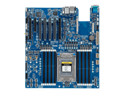 Gigabyte MB server MZ32-AR0, AMD EPYC 7002 family, 16x DDR4DIMMs, 2x 1Gb LAN + OCP, 7xPCIe (5x 4.0 + 2x 3.0), IPMI, 9MZ32AR0MR-00