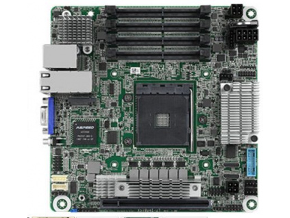 ASRock Rack X570D4I-2T AM4, 4x DDR4 ECC SODIMM, 8x SATA, 1x M.2(2280), 1x PCIe, 2x 10Gb LAN, IPMI, ITX, X570D4I-2T