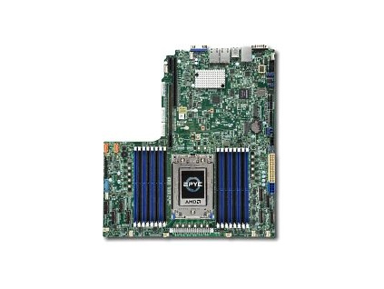 SUPERMICRO MB 1xSP3 (Epyc 7000series SoC), 16x DDR4, 16xSATA3 + 12x NVMe, PCIe 3.0 (x32, x16), IPMI, 2x 10Gb, IPMI, bulk, MBD-H11SSW-NT-O