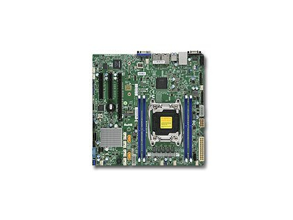 SUPERMICRO MB 1xLGA2011-3, iC612,4x DDR4 ECC,10xSATA3,(PCI-E 3,0 1,2 (x16,x8),2x LAN,IPMI, MBD-X10SRM-F-O